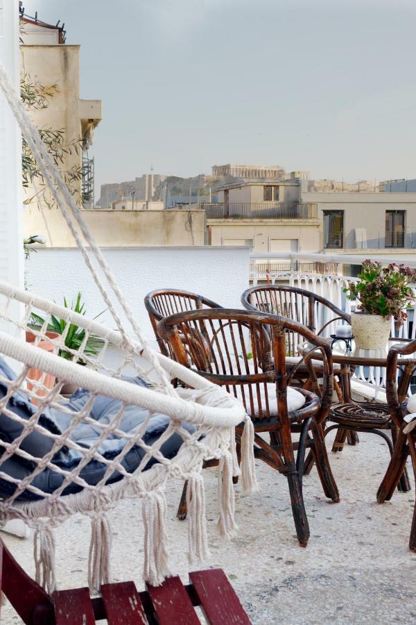 Apartamento Mosaics Aprtm In The Historical Centre With Acropolis View Atenas Exterior foto
